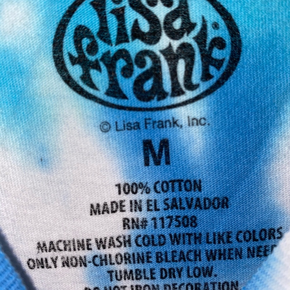 Sale!! NEW Lisa Frank cats XOXO Kitten tie dye tee XL,2X,L - Picture 6 of 9